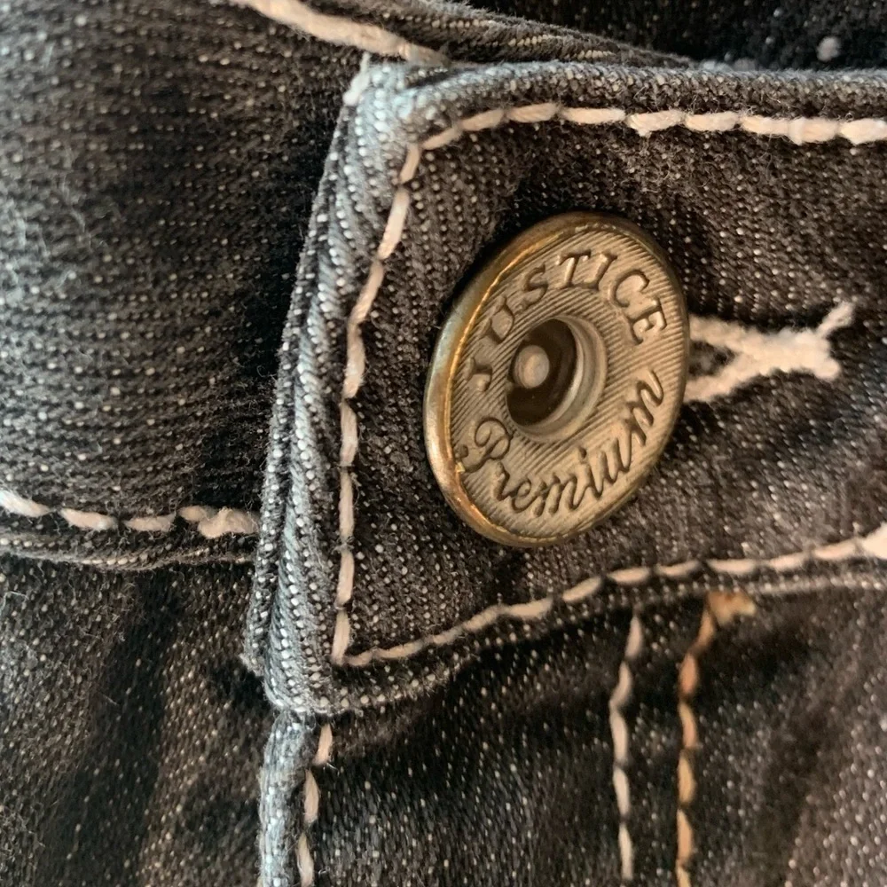 Justice Premium‎ denim jeans. Girl size 14